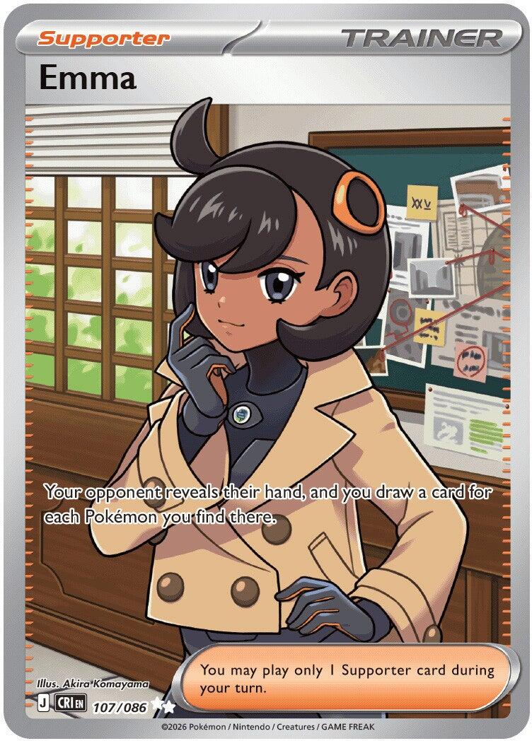 Emma (107/086) [Mega Evolution: Chaos Rising] | Gear Gaming Bentonville