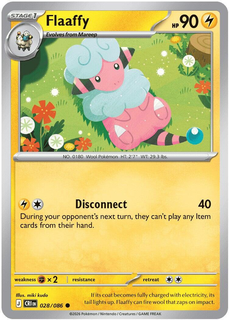 Flaaffy (028/086) [Mega Evolution: Chaos Rising] | Gear Gaming Bentonville