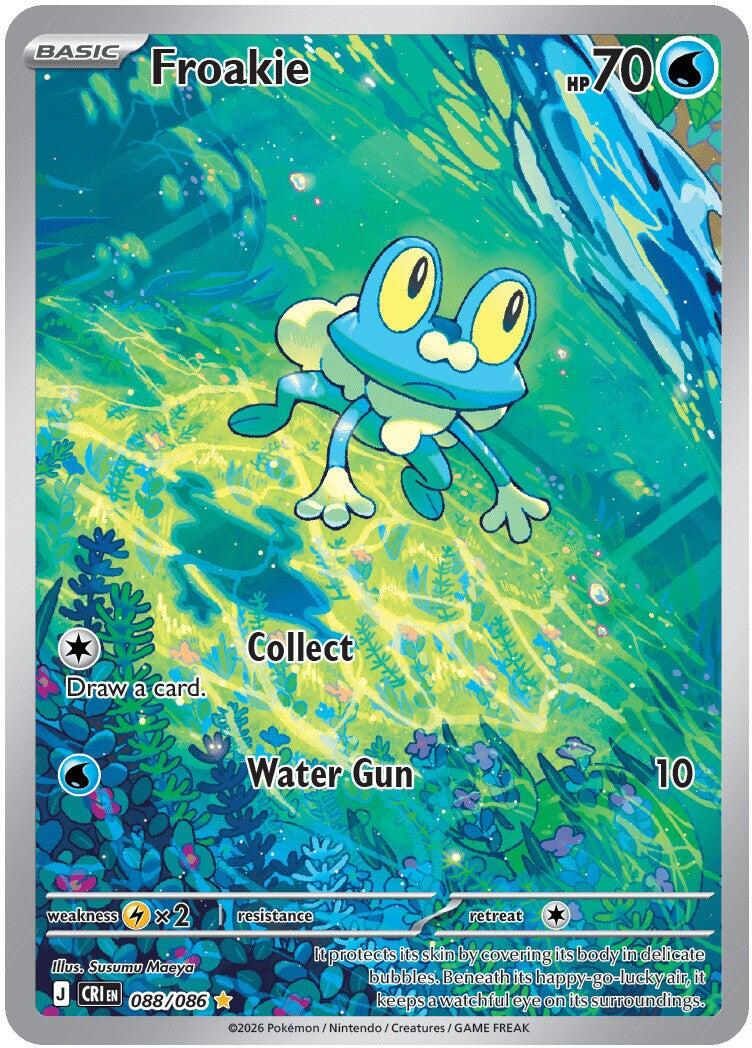 Froakie (088/086) [Mega Evolution: Chaos Rising] | Gear Gaming Bentonville
