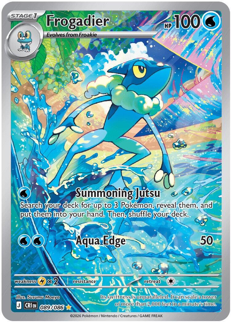 Frogadier (089/086) [Mega Evolution: Chaos Rising] | Gear Gaming Bentonville