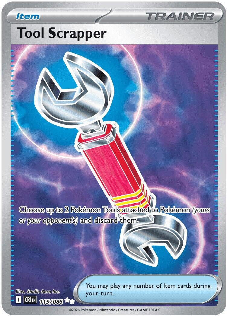Tool Scrapper (115/086) [Mega Evolution: Chaos Rising] | Gear Gaming Bentonville