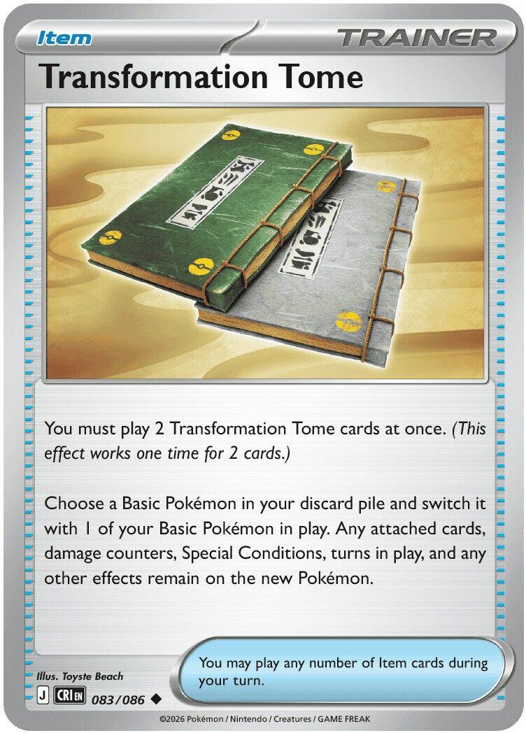 Transformation Tome (083/086) [Mega Evolution: Chaos Rising] | Gear Gaming Bentonville