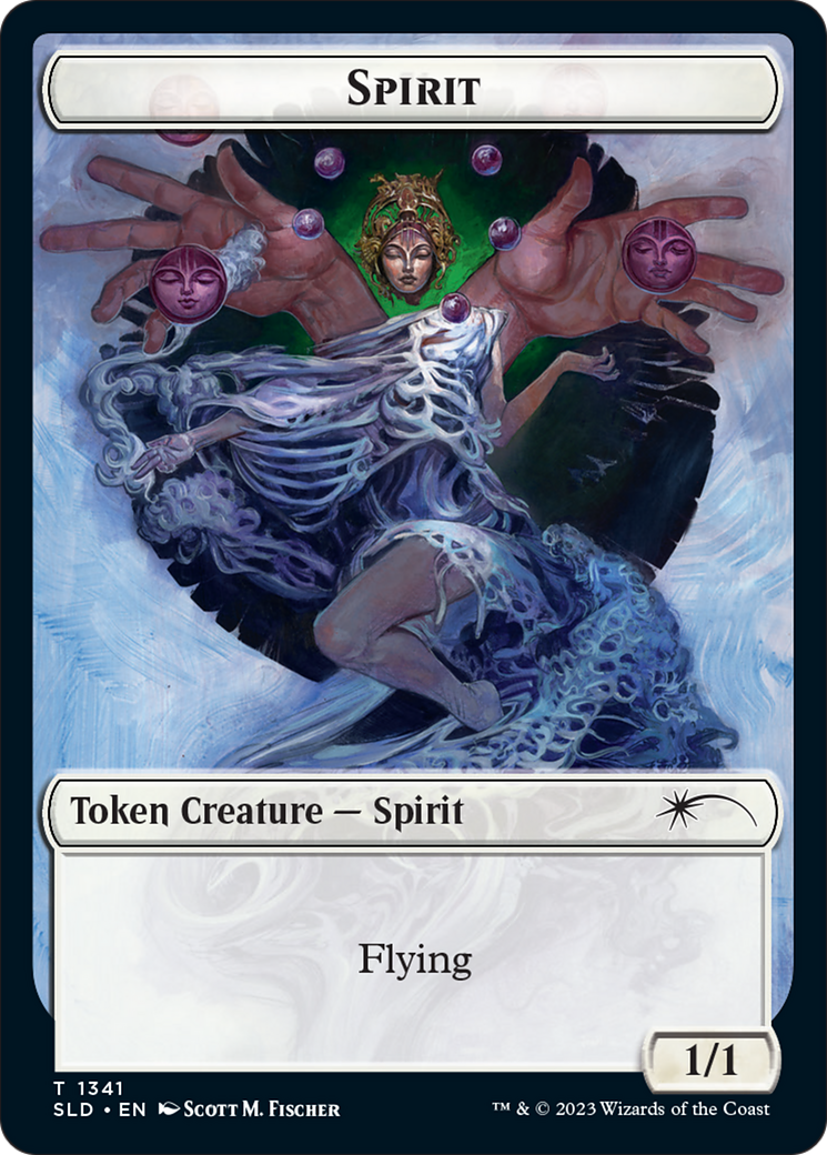 Angel // Spirit Double-Sided Token [Secret Lair Drop Series] | Gear Gaming Bentonville