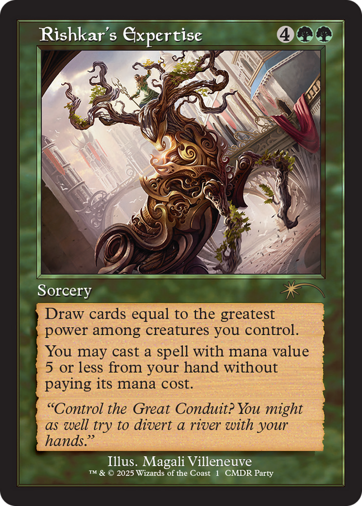 Rishkar's Expertise (Retro Frame) [Wizards Play Network 2025] | Gear Gaming Bentonville