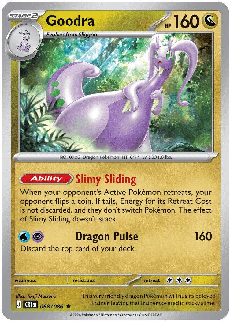 Goodra (068/086) (Deck Exclusive) [Mega Evolution: Chaos Rising] | Gear Gaming Bentonville