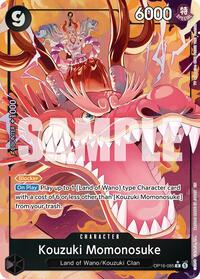 Kouzuki Momonosuke (085) (Alternate Art) (OP16-085) [The Time of Battle] | Gear Gaming Bentonville