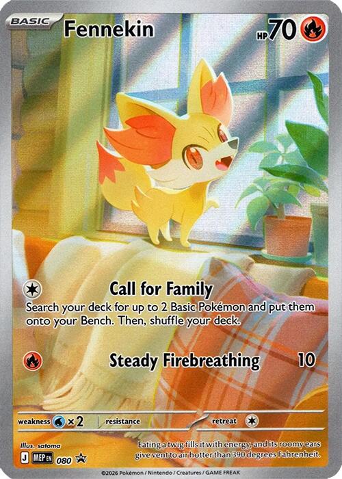 Fennekin (080) [Mega Evolution Promo] | Gear Gaming Bentonville