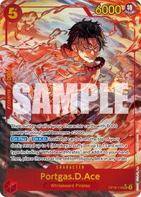 Portgas.D.Ace (118) (Alternate Art) (OP16-118) [The Time of Battle] | Gear Gaming Bentonville