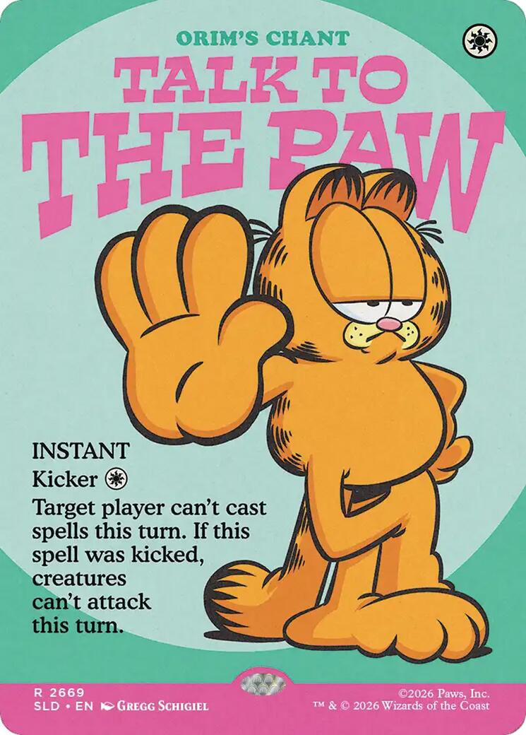 Talk to the Paw - Orim's Chant [Secret Lair Drop Series] | Gear Gaming Bentonville
