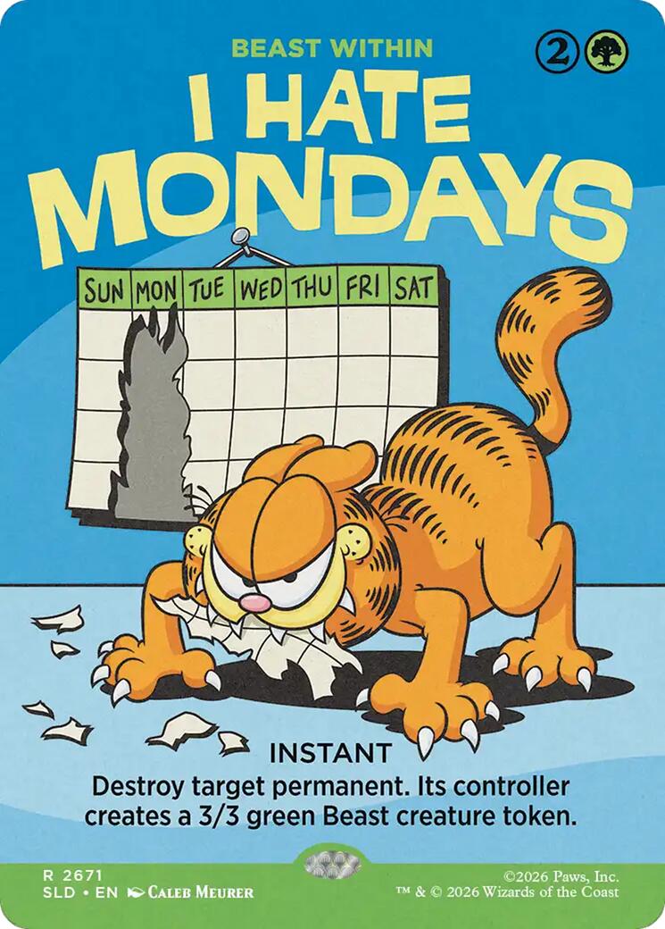 I Hate Mondays - Beast Within [Secret Lair Drop Series] | Gear Gaming Bentonville