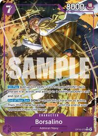 Borsalino (Alternate Art) (OP16-073) [The Time of Battle] | Gear Gaming Bentonville