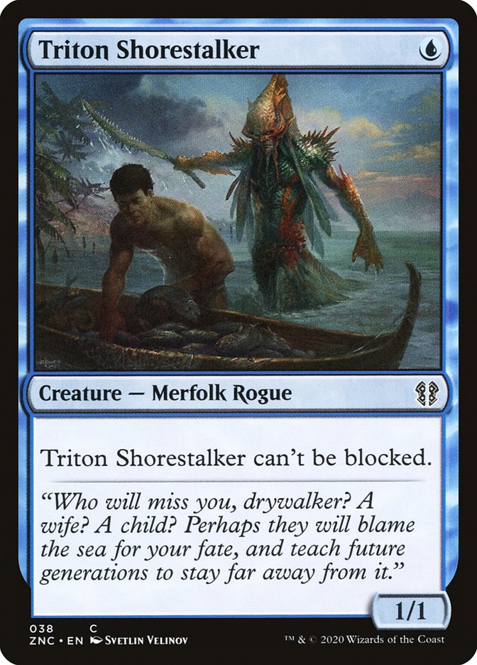 Triton Shorestalker [Zendikar Rising Commander] | Gear Gaming Bentonville