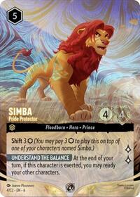 Simba - Pride Protector (Foil) (4) [Disney Lorcana Promo Cards] | Gear Gaming Bentonville