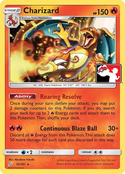 Charizard (14/181) (Library Exclusive) [Sun & Moon: Team Up] | Gear Gaming Bentonville