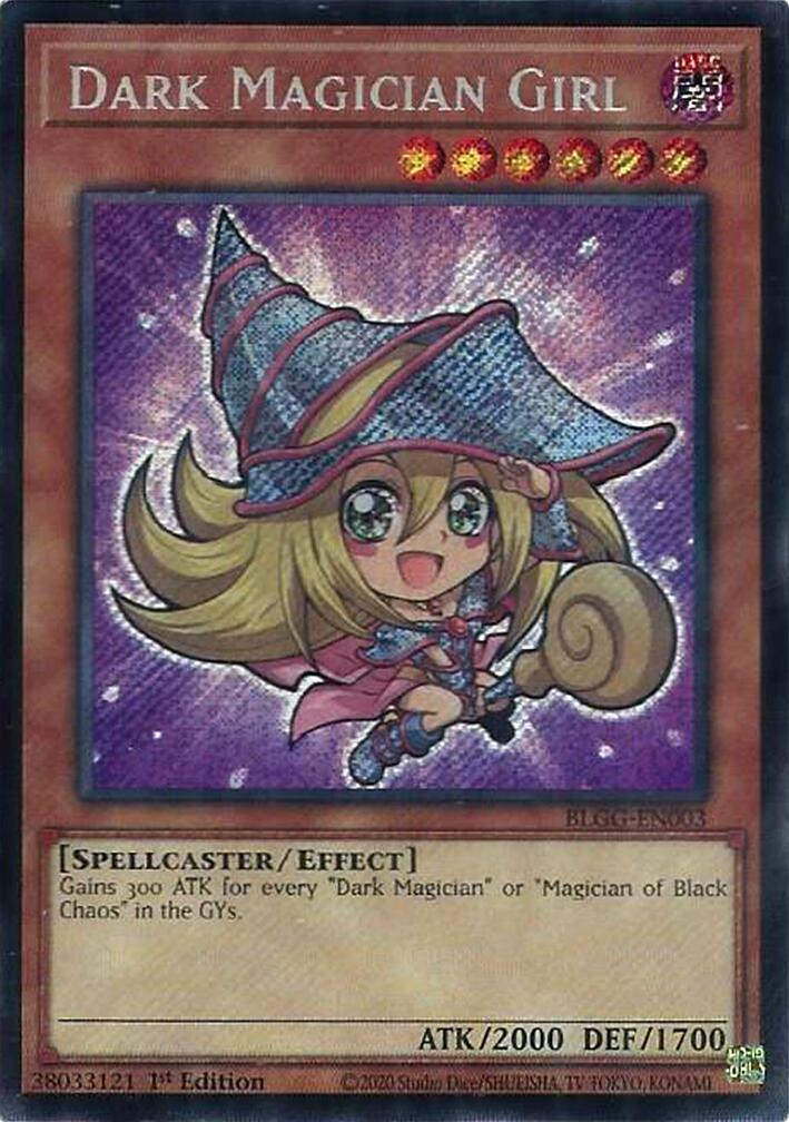 Dark Magician Girl [BLGG-EN003] Secret Rare | Gear Gaming Bentonville