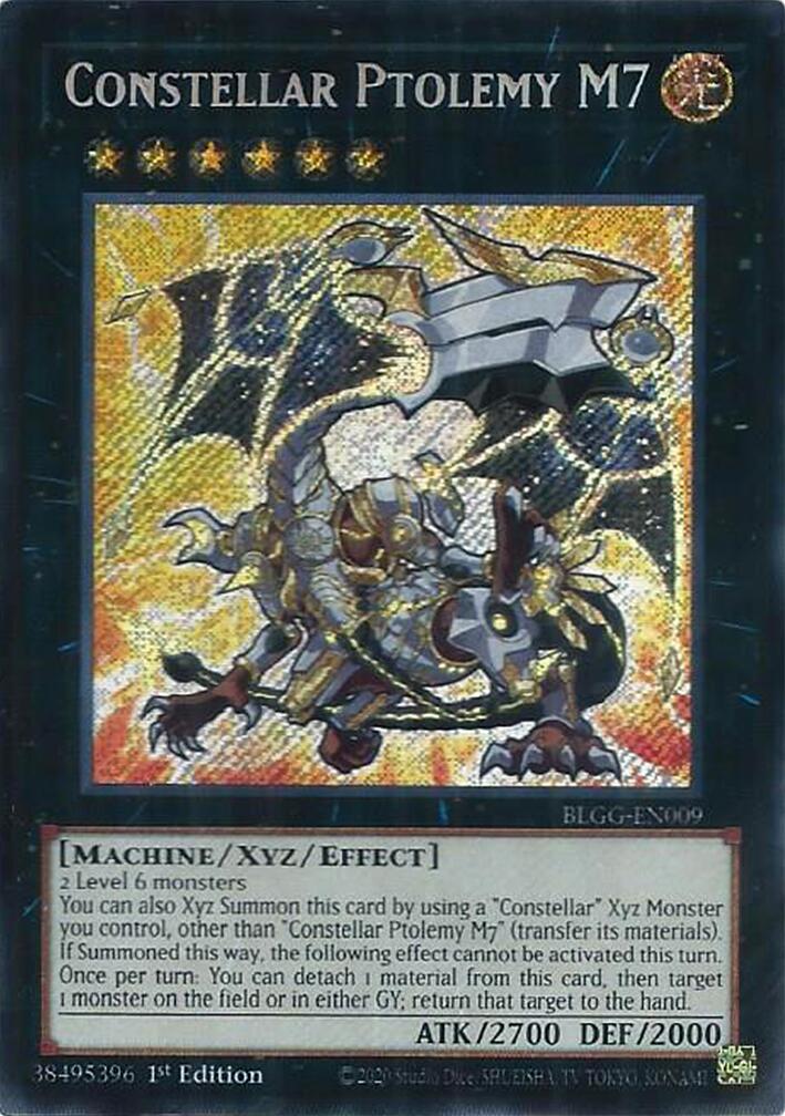 Constellar Ptolemy M7 [BLGG-EN009] Secret Rare | Gear Gaming Bentonville