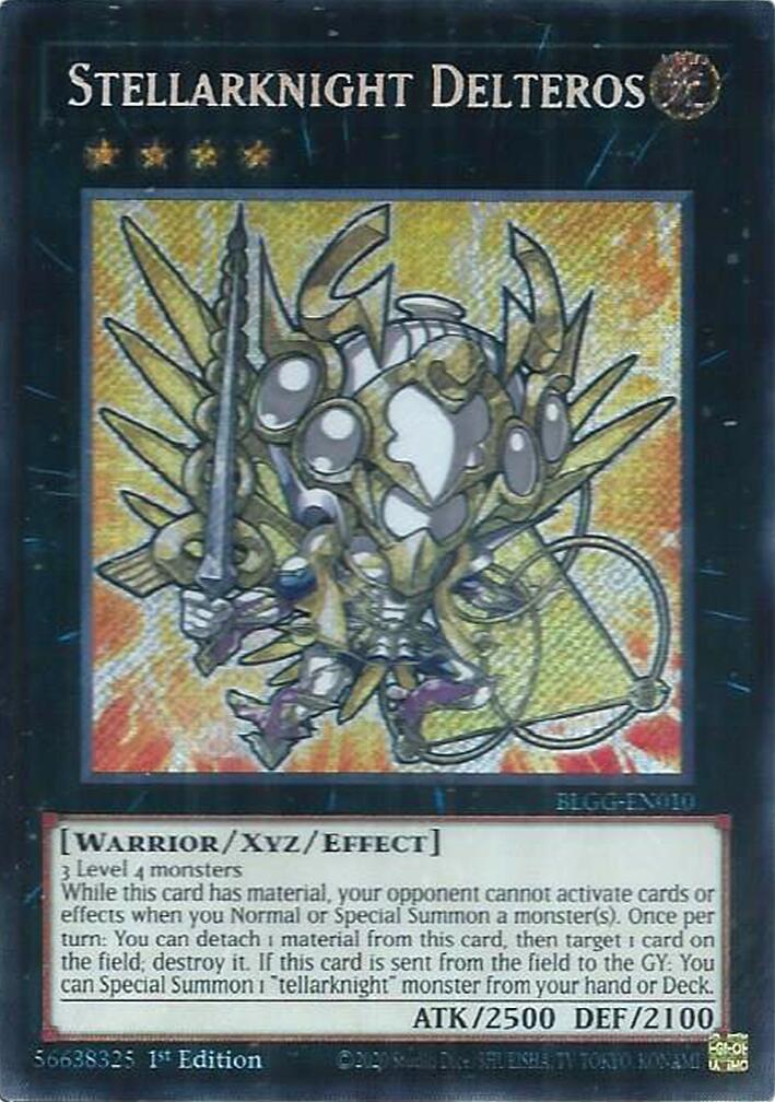 Stellarknight Delteros [BLGG-EN010] Secret Rare | Gear Gaming Bentonville