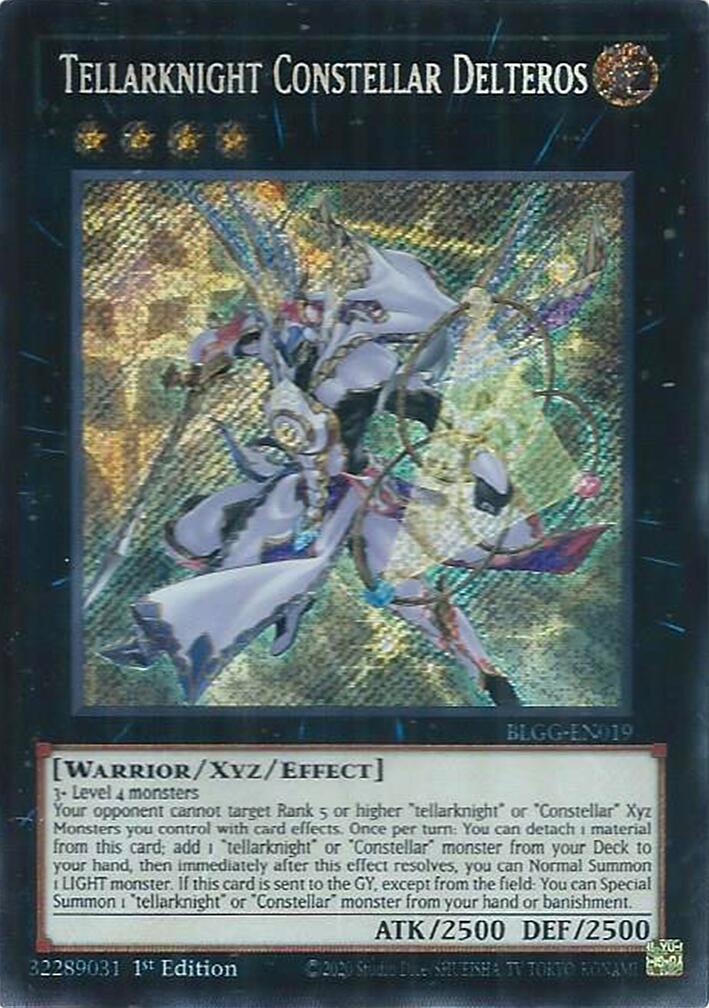 Tellarknight Constellar Delteros [BLGG-EN019] Secret Rare | Gear Gaming Bentonville