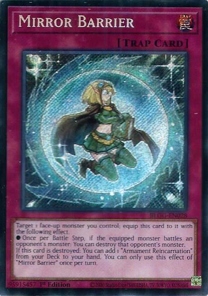 Mirror Barrier [BLGG-EN028] Secret Rare | Gear Gaming Bentonville