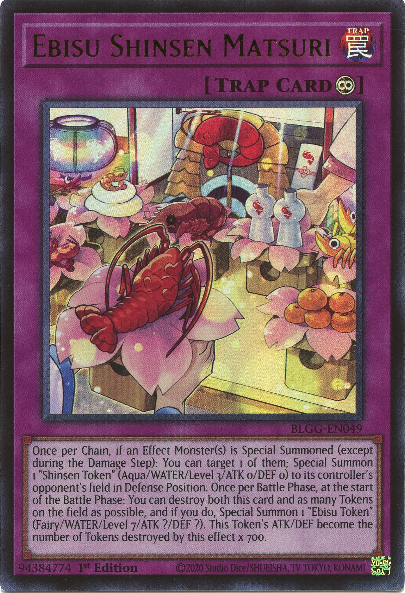 Ebisu Shinsen Matsuri [BLGG-EN049] Ultra Rare | Gear Gaming Bentonville