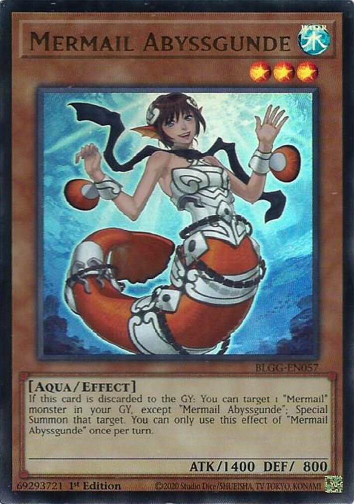 Mermail Abyssgunde [BLGG-EN057] Ultra Rare | Gear Gaming Bentonville