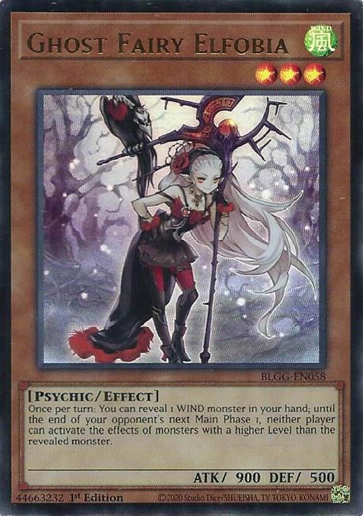 Ghost Fairy Elfobia [BLGG-EN058] Ultra Rare | Gear Gaming Bentonville