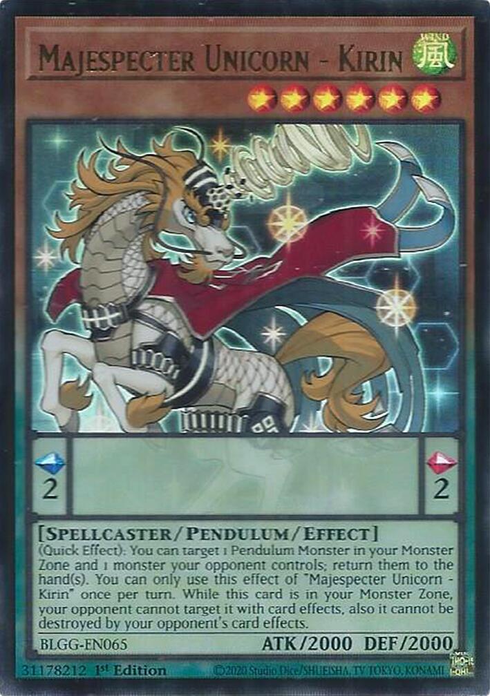 Majespecter Unicorn - Kirin [BLGG-EN065] Ultra Rare | Gear Gaming Bentonville