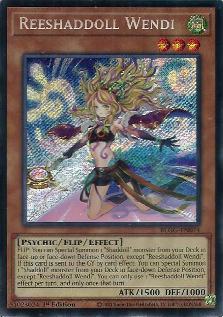 Reeshaddoll Wendi [BLGG-EN074] Secret Rare | Gear Gaming Bentonville