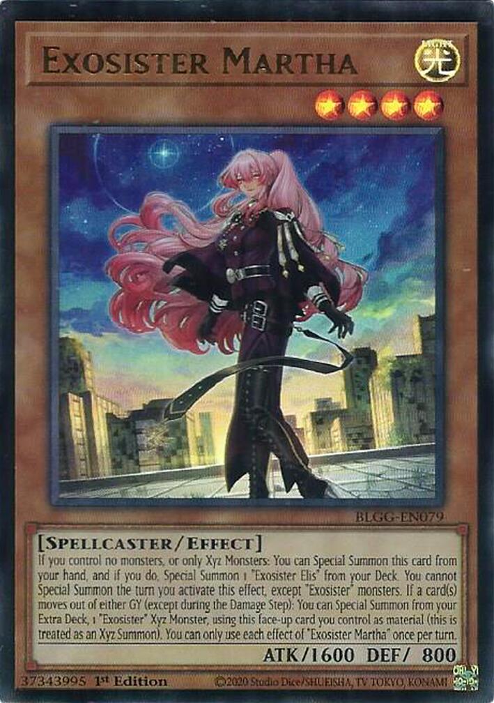 Exosister Martha [BLGG-EN079] Ultra Rare | Gear Gaming Bentonville