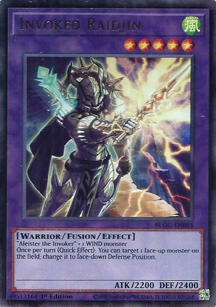 Invoked Raidjin [BLGG-EN085] Ultra Rare | Gear Gaming Bentonville