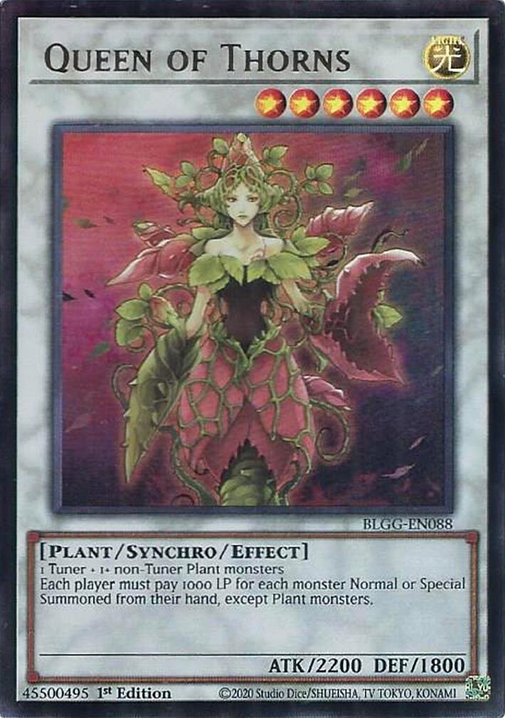 Queen of Thorns [BLGG-EN088] Ultra Rare | Gear Gaming Bentonville