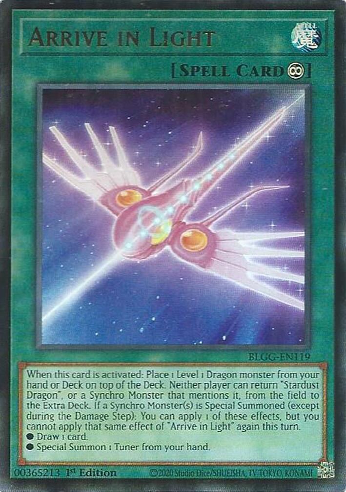 Arrive in Light [BLGG-EN119] Ultra Rare | Gear Gaming Bentonville