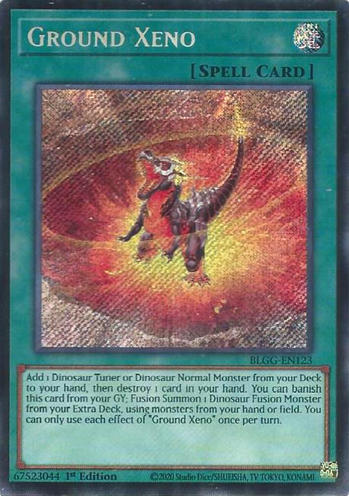 Ground Xeno [BLGG-EN123] Secret Rare | Gear Gaming Bentonville