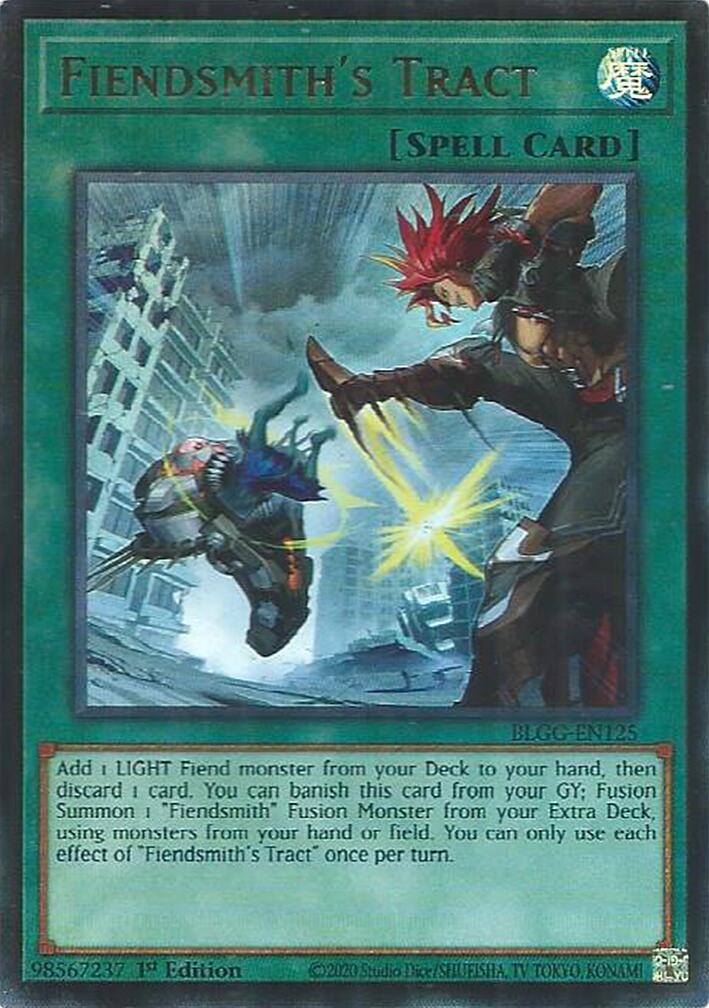 Fiendsmith's Tract [BLGG-EN125] Ultra Rare | Gear Gaming Bentonville