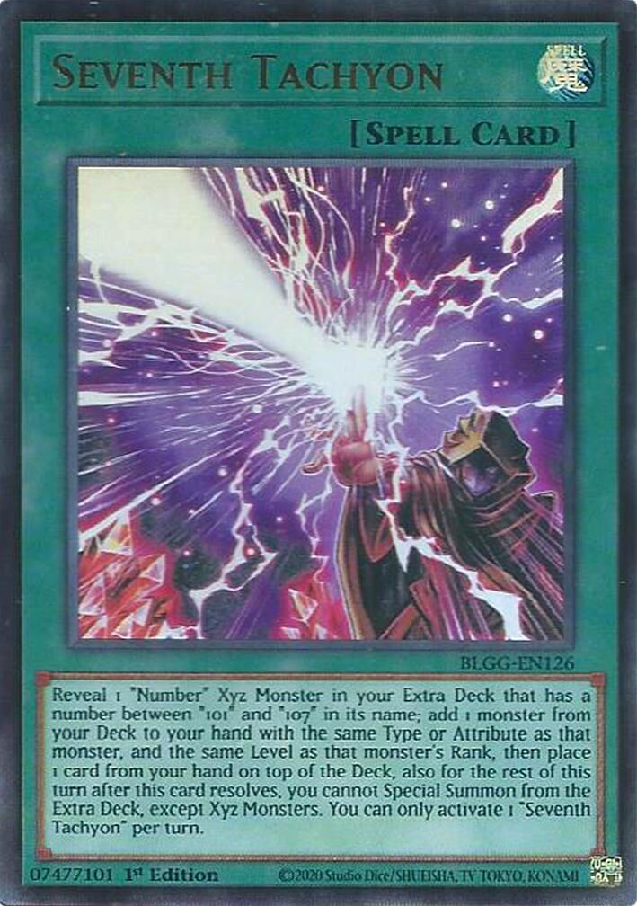 Seventh Tachyon [BLGG-EN126] Ultra Rare | Gear Gaming Bentonville