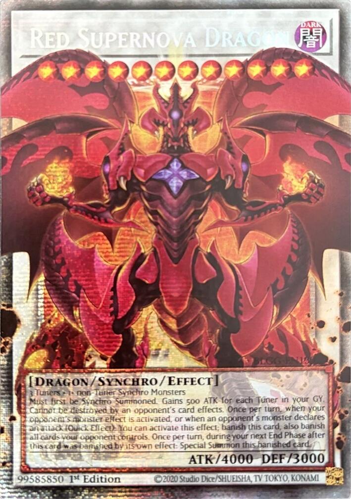 Red Supernova Dragon (Starlight Rare) [BLGG-EN139] Starlight Rare | Gear Gaming Bentonville