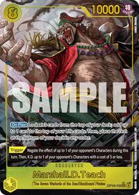 Marshall.D.Teach (119) (Alternate Art) (OP16-119) [The Time of Battle] | Gear Gaming Bentonville