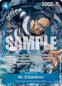 Mr.3(Galdino) (056) (Alternate Art) (OP16-056) [The Time of Battle] | Gear Gaming Bentonville