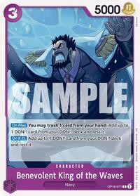 Benevolent King of the Waves (OP16-071) [The Time of Battle] | Gear Gaming Bentonville