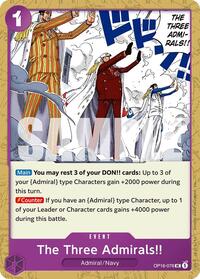 The Three Admirals!! (OP16-076) [The Time of Battle] | Gear Gaming Bentonville