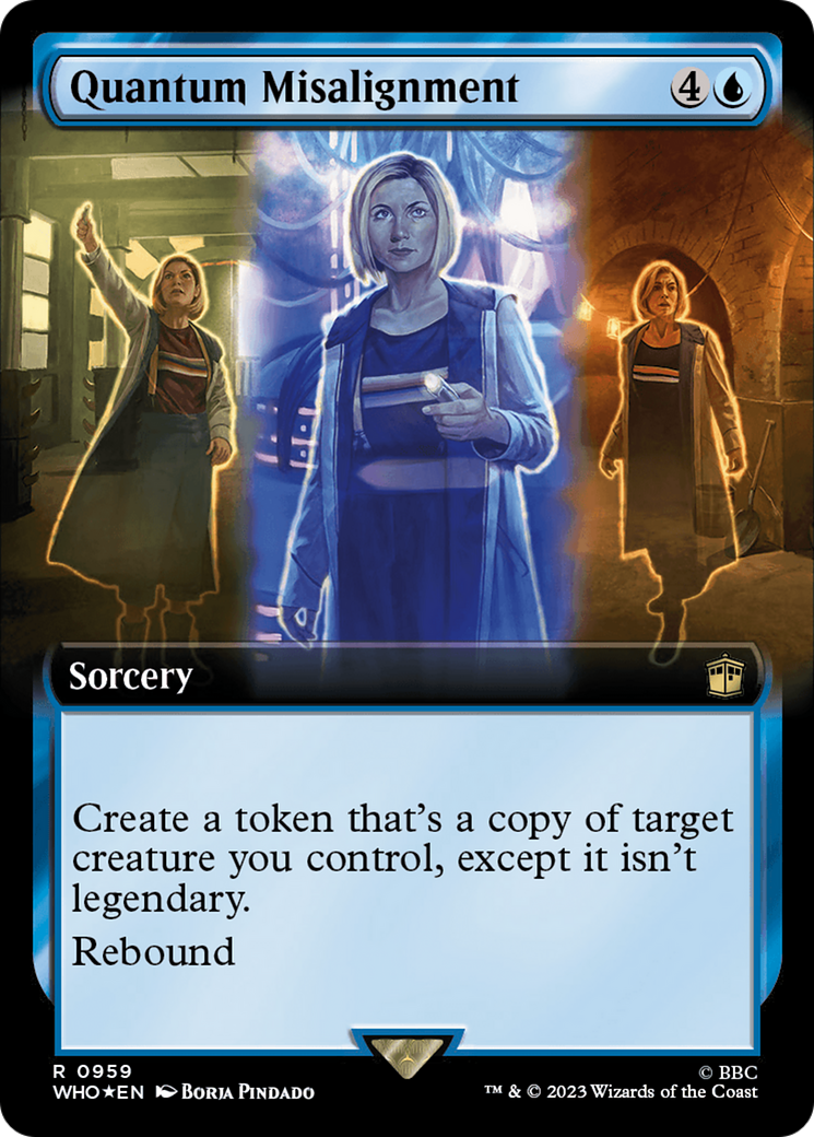 Quantum Misalignment (Extended Art) (Surge Foil) [Doctor Who] | Gear Gaming Bentonville