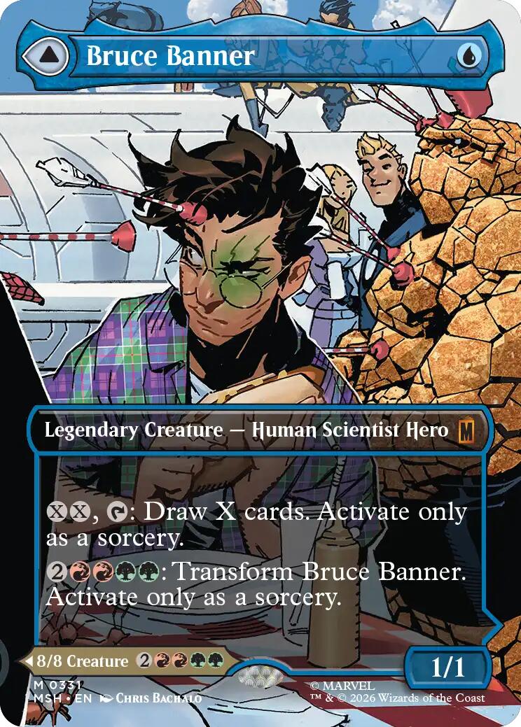 Bruce Banner (Borderless) (0331) [Marvel Super Heroes] | Gear Gaming Bentonville