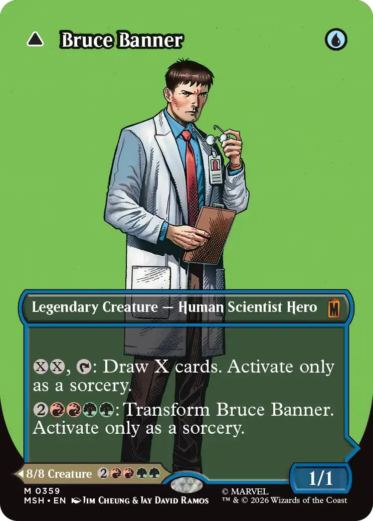 Bruce Banner (Borderless) (0359) [Marvel Super Heroes] | Gear Gaming Bentonville