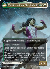 Jennifer Walters // The Sensational She-Hulk (Borderless) (0328) [Marvel Super Heroes] | Gear Gaming Bentonville