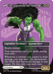 Jennifer Walters // The Sensational She-Hulk (Borderless) (0355) [Marvel Super Heroes] | Gear Gaming Bentonville