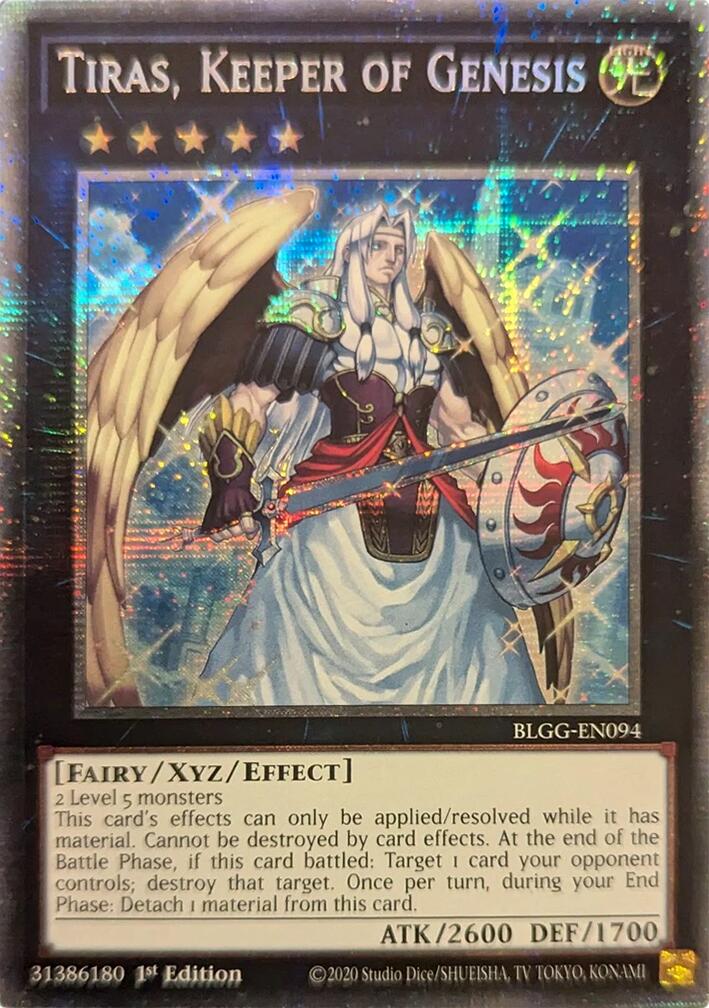 Tiras, Keeper of Genesis (Starlight Rare) [BLGG-EN094] Starlight Rare | Gear Gaming Bentonville