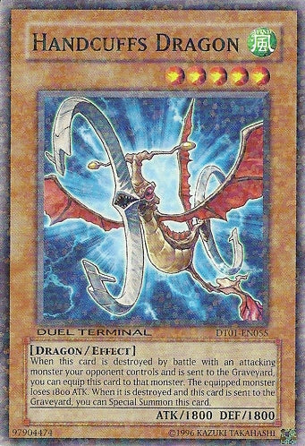 Handcuffs Dragon [DT01-EN055] Common | Gear Gaming Bentonville