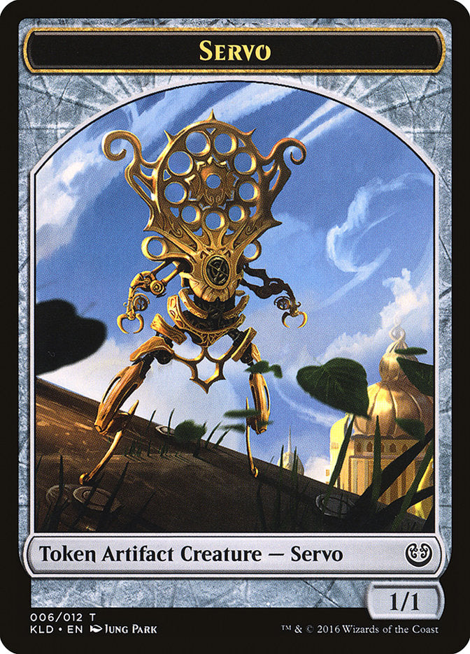 Servo Token (006/012) [Kaladesh Tokens] | Gear Gaming Bentonville