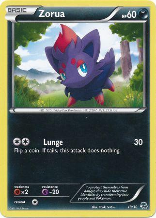Zorua (13/30) [Black & White: Trainer Kit - Zoroark] | Gear Gaming Bentonville