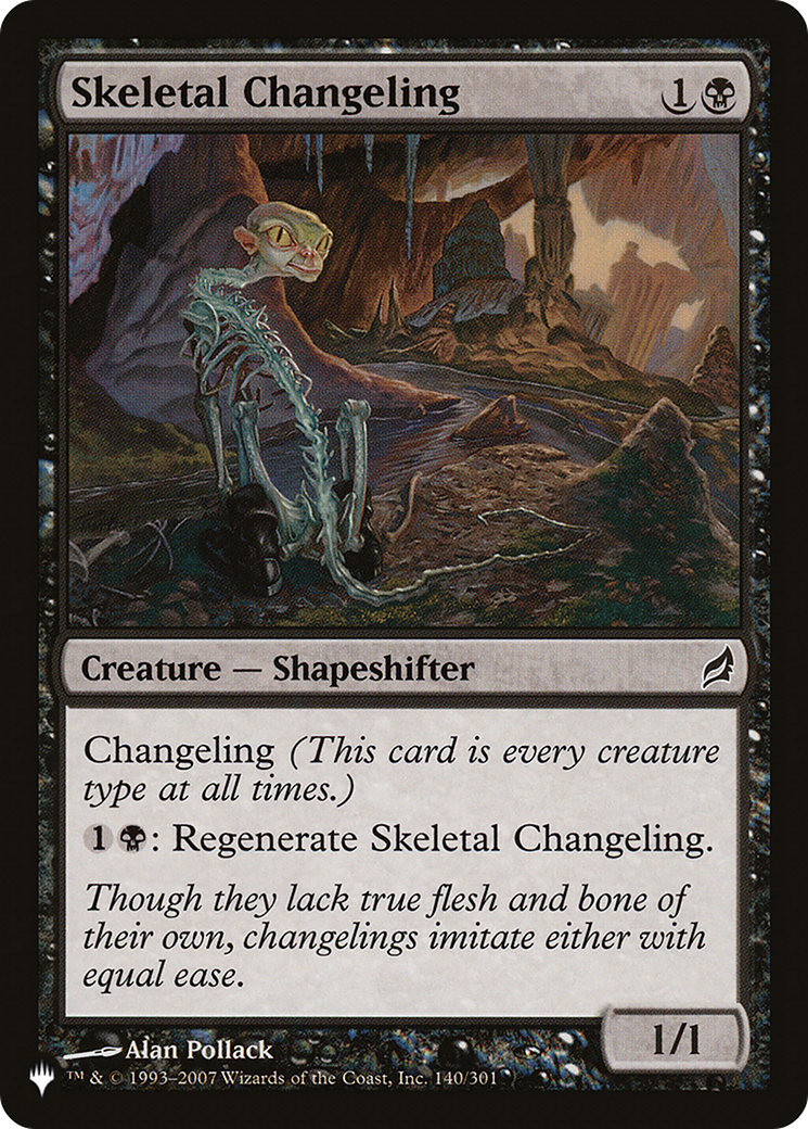 Skeletal Changeling [The List Reprints] | Gear Gaming Bentonville